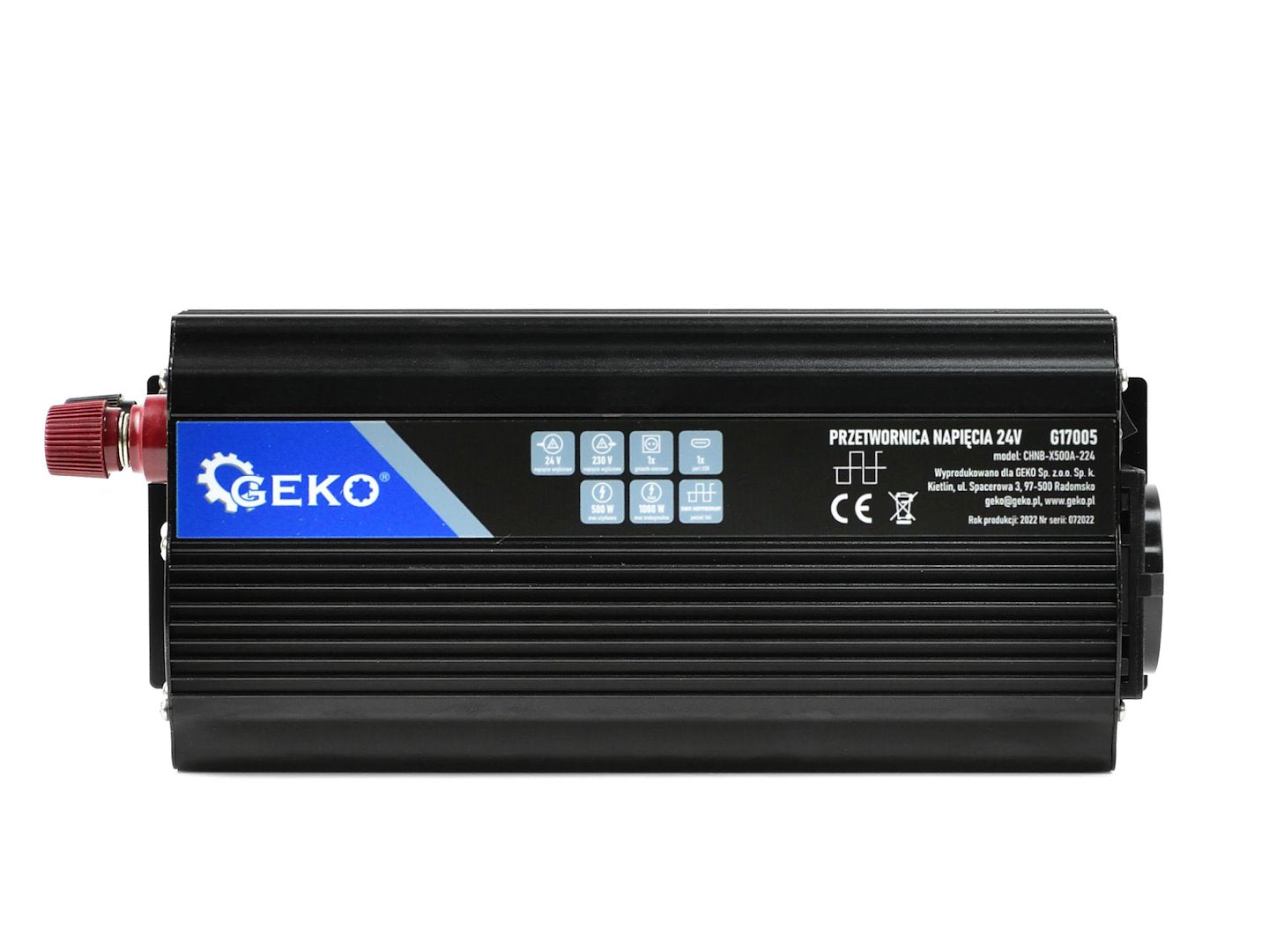 Spanningsomvormer 24V/230V 500/1000W