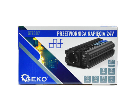 Spanningsomvormer 24V/230V 800/1600W
