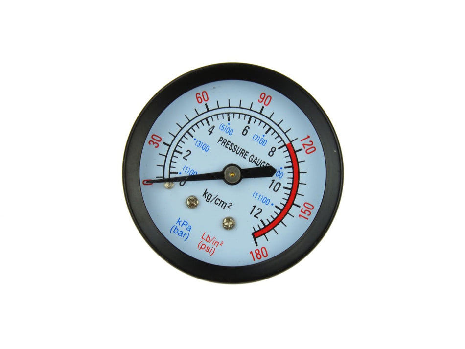 Waterpomp manometer 0-12 bar