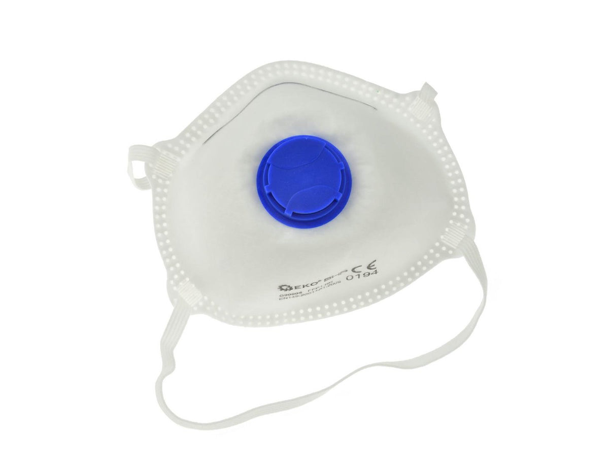 Stofmasker met ventiel FFP1