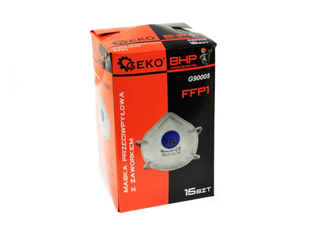 Stofmasker met ventiel FFP1