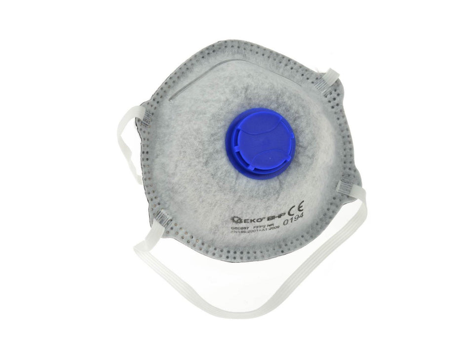 Stofmasker met ventiel FFP2 met koolstoffilter