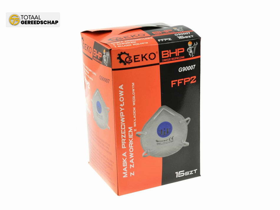 Dust Mask FFP2 Valved with Activated Carbon