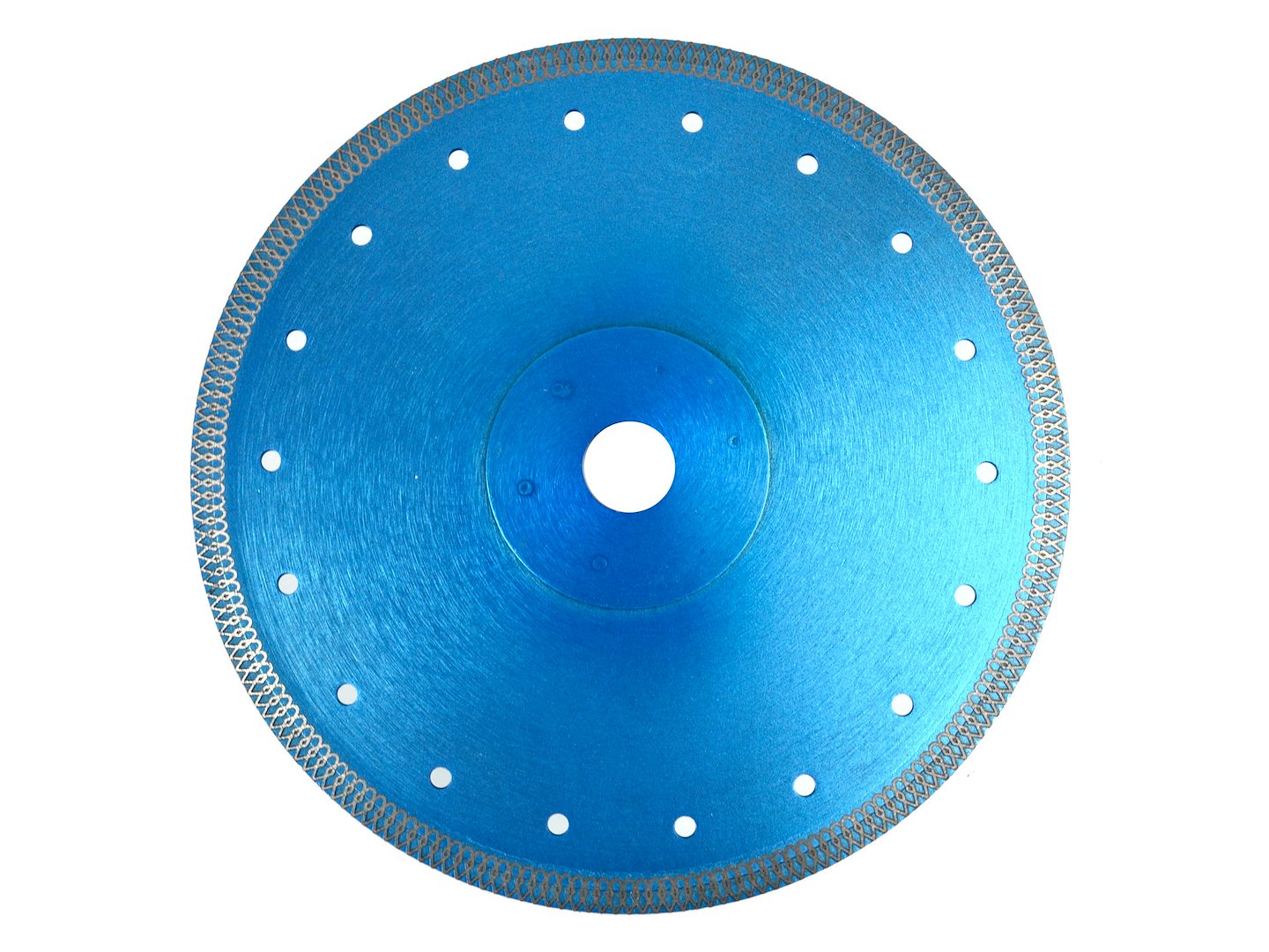 Diamant warmgeperst blad 250 x 10 x 25,4-22,2mm met gaas R&K Premium