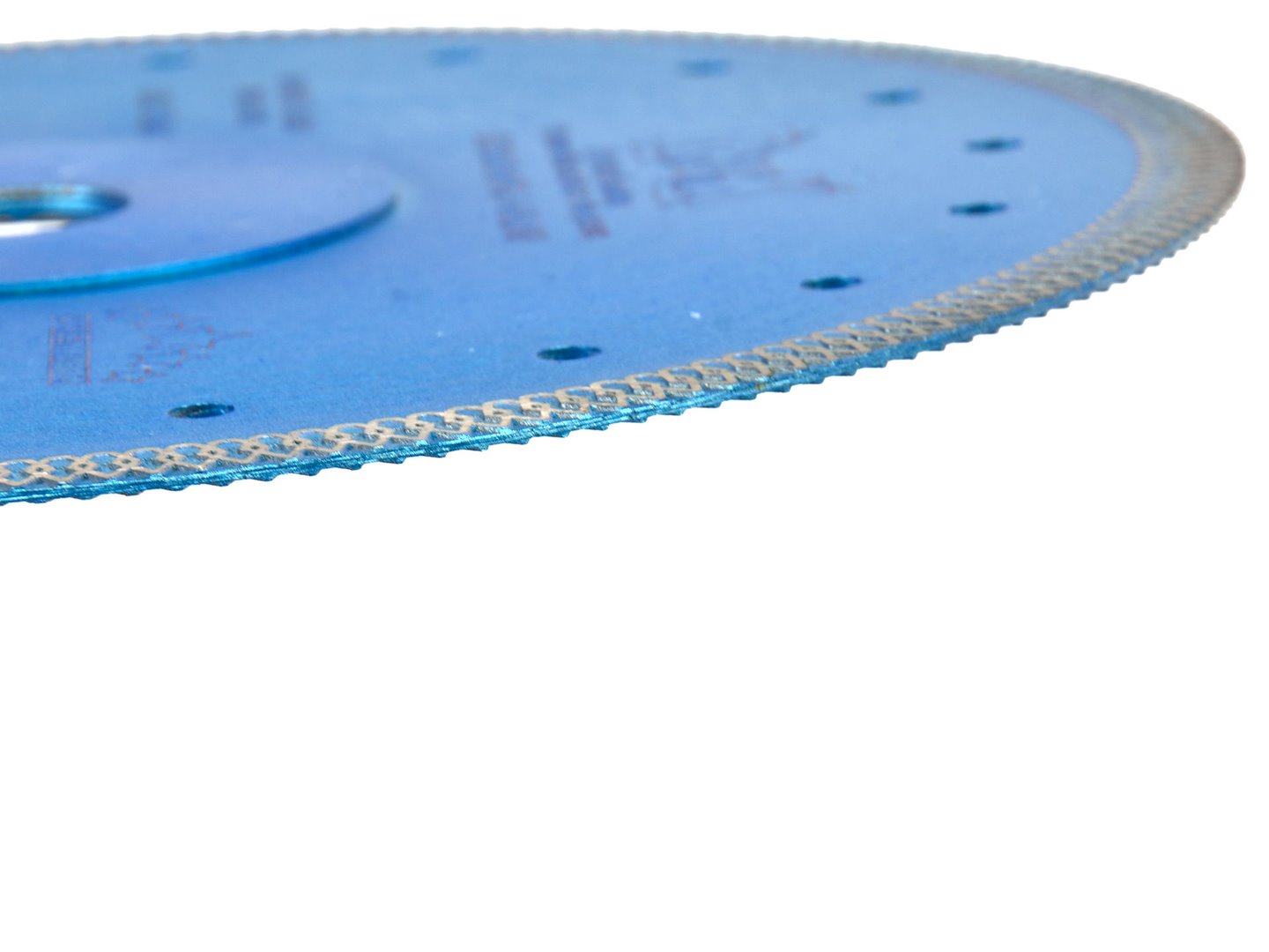 Diamant warmgeperst blad 250 x 10 x 25,4-22,2mm met gaas R&K Premium
