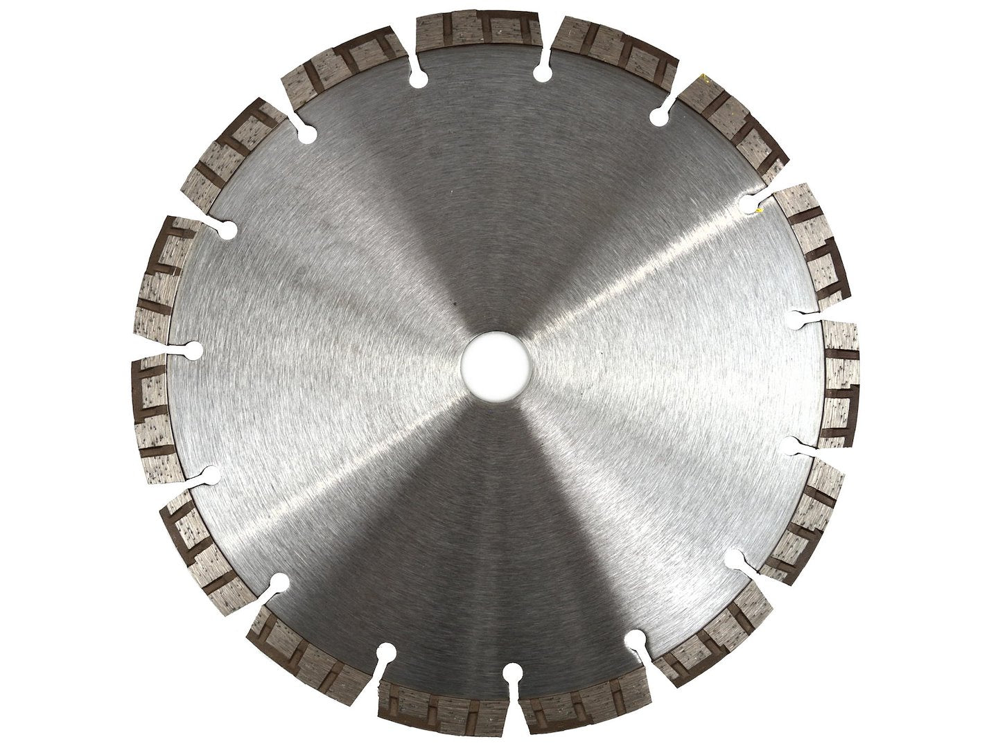 Diamant koudgeperst blad 230 x 12 x 22,23mm segment Turbo Professioneel R&K