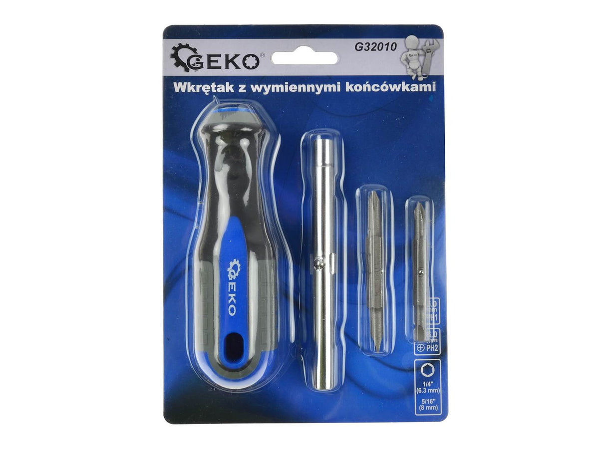 Wisselbare schroevendraaierset