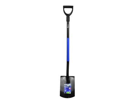Ronde spade met stalen D-handvat