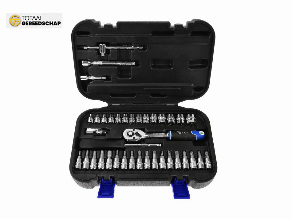 Socket Set 1/4" 38 pcs
