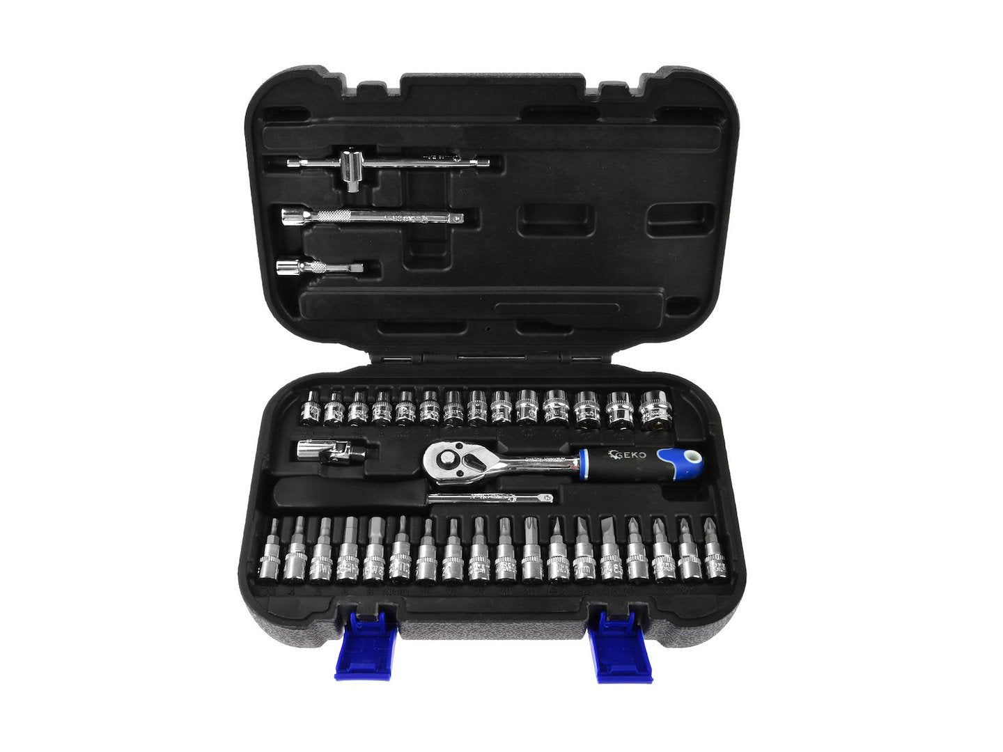 Dopsleutelset 1/4" 38 stuks
