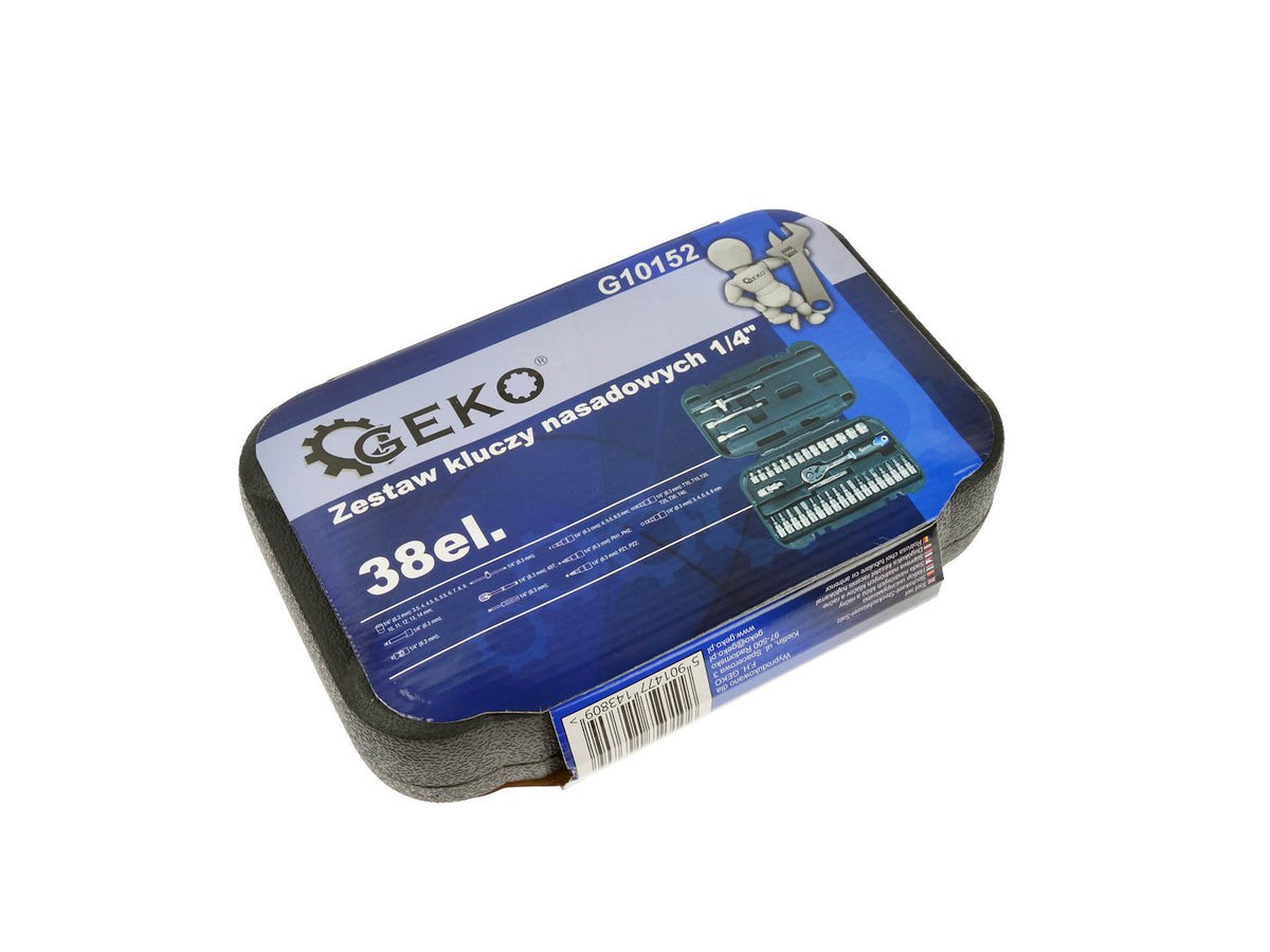 Dopsleutelset 1/4" 38 stuks
