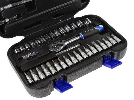 Dopsleutelset 1/4" 38 stuks