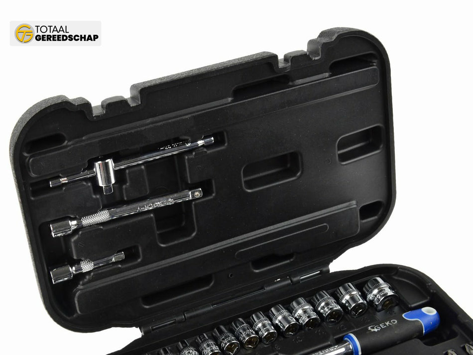 Socket Set 1/4" 38 pcs