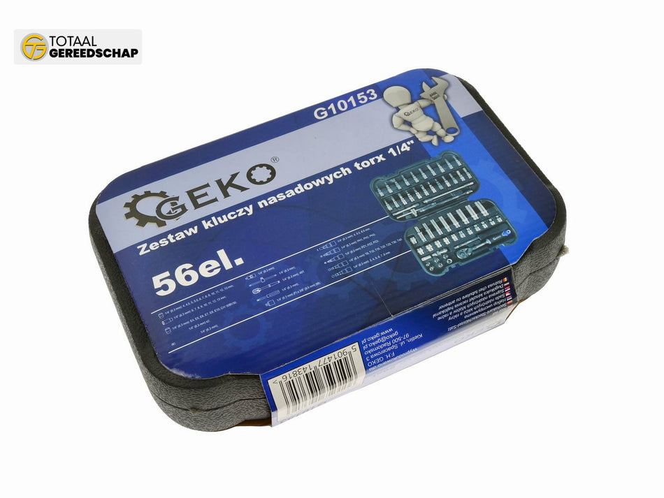 Socket Set Torx 1/4" 56 pcs