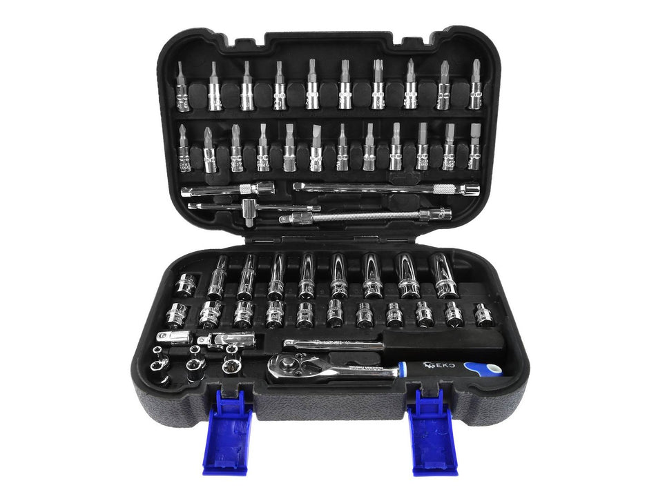 Dopsleutelset Torx 1/4" 56 stuks
