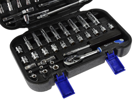 Dopsleutelset Torx 1/4" 56 stuks