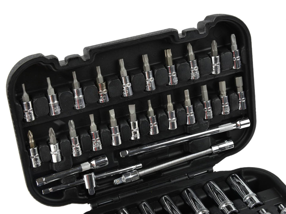 Dopsleutelset Torx 1/4" 56 stuks
