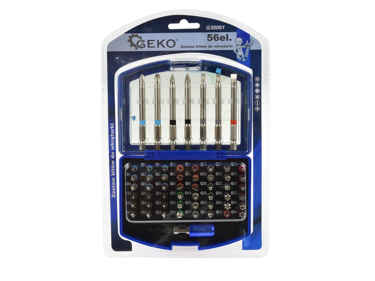Boorbitset 56 stuks
