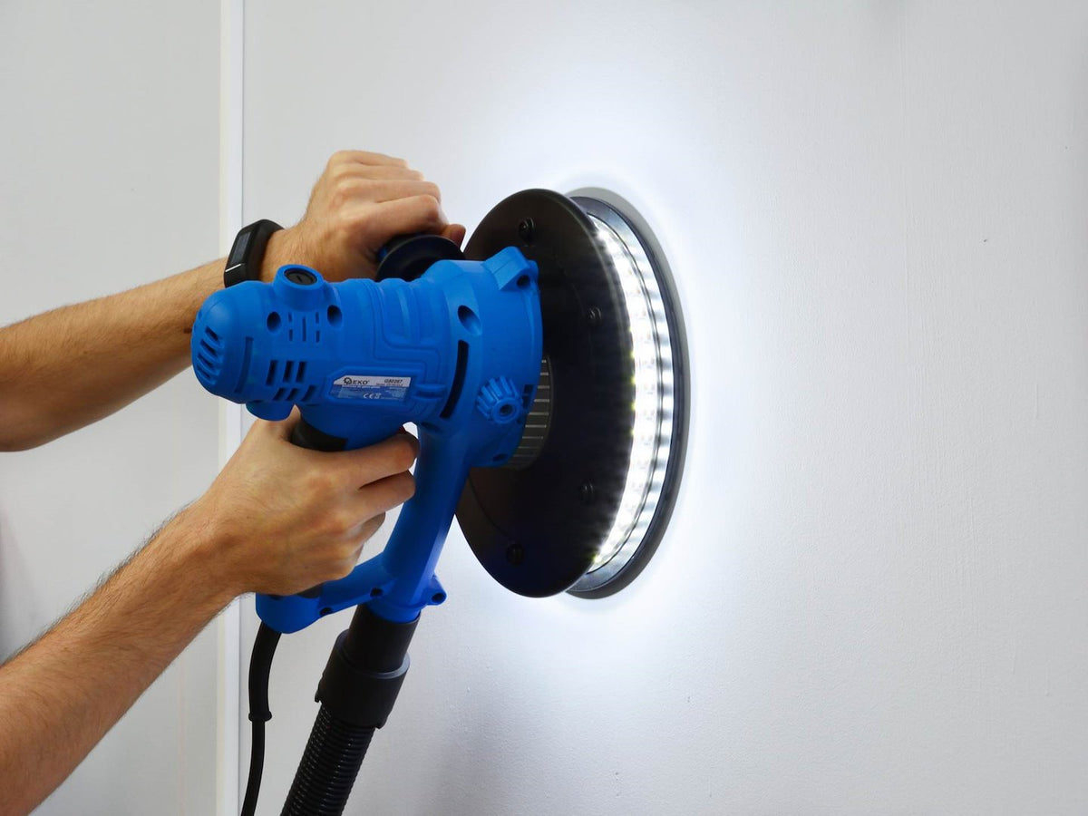 190mm Gipsplaat Schuurmachine 800W 2xLED