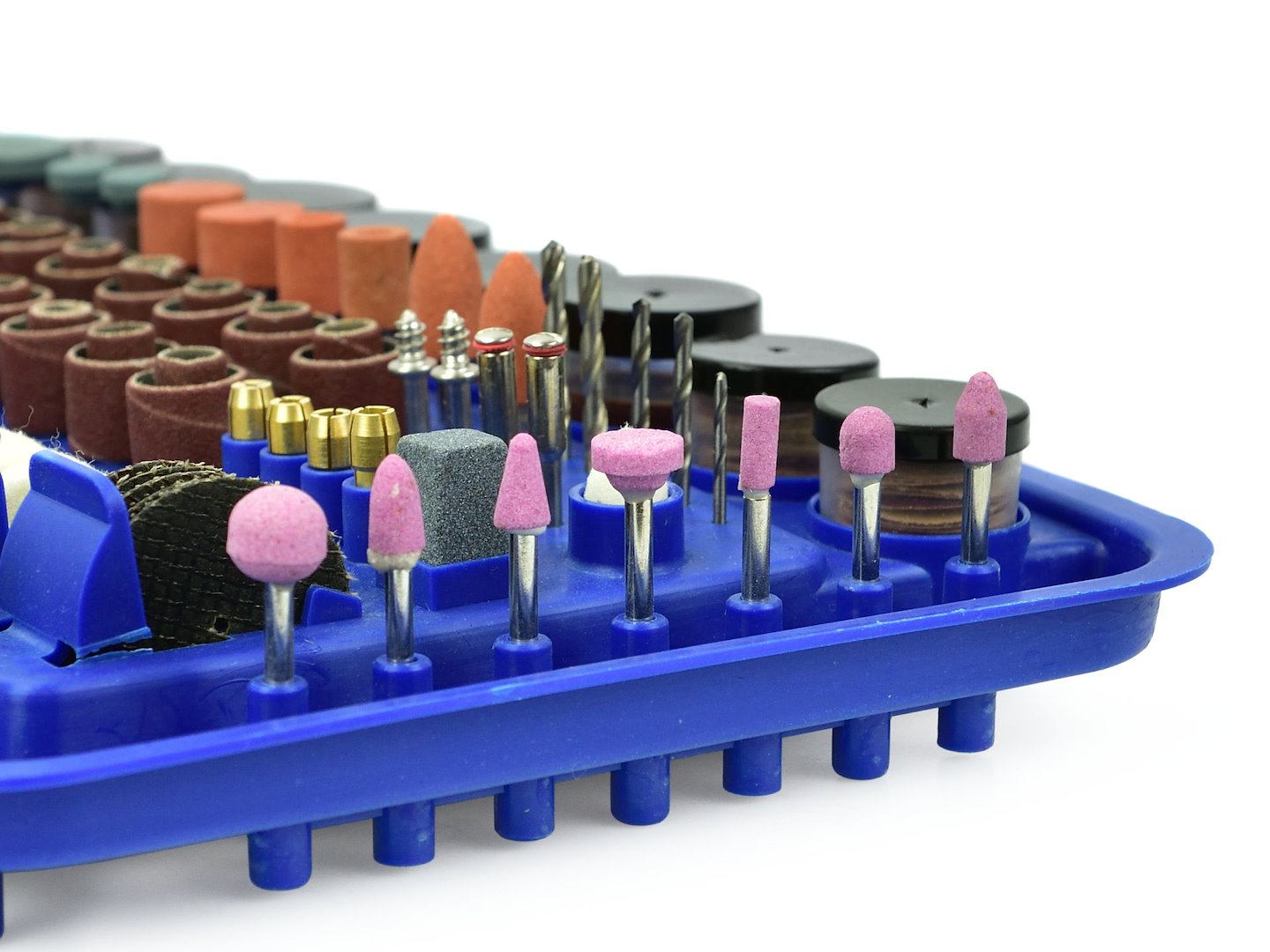 Multigereedschap met Flex-as en Accessoires Assortiment 222 stuks