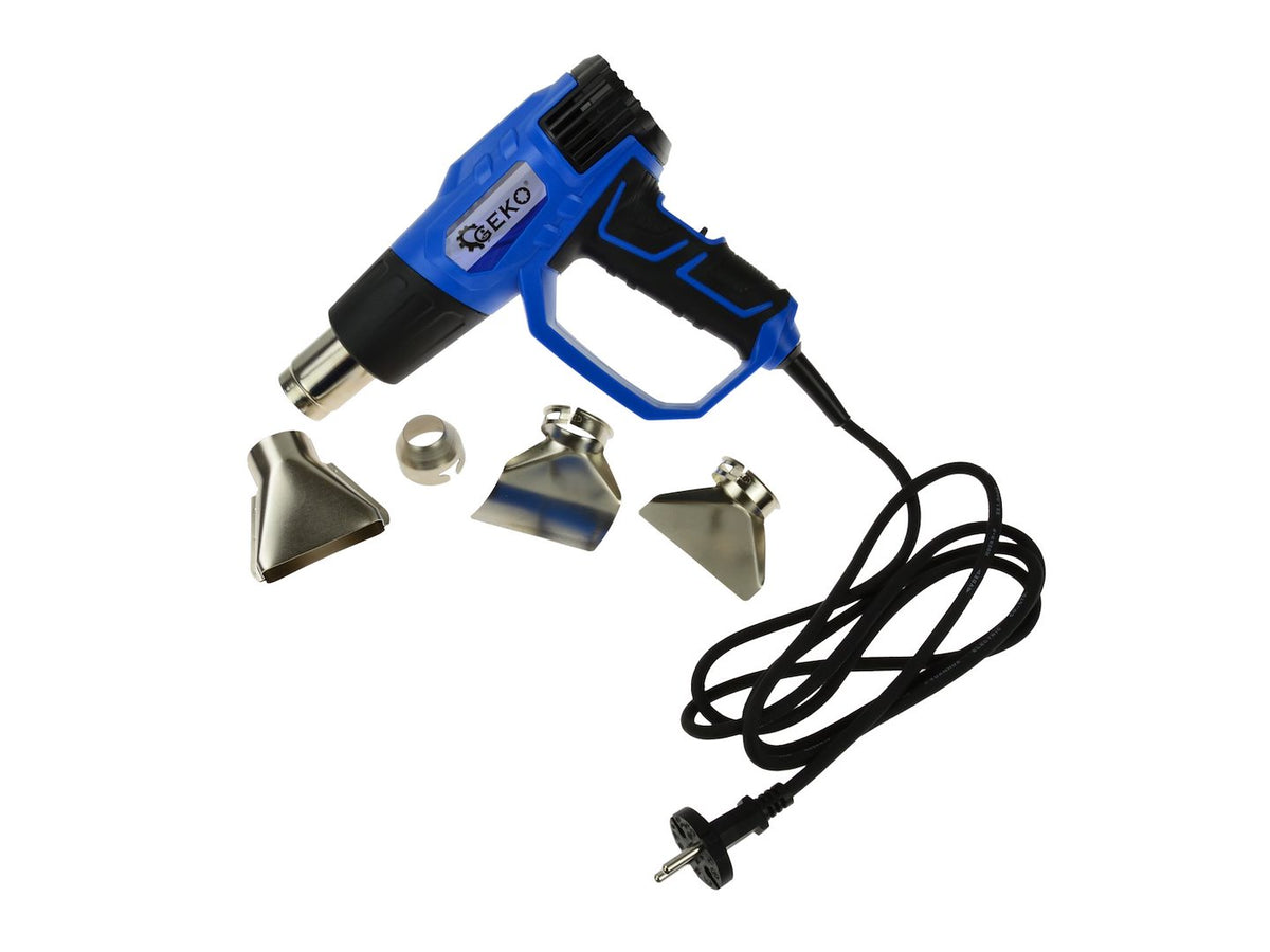Heteluchtpistool 2000W houder + 4 stuks accessoires