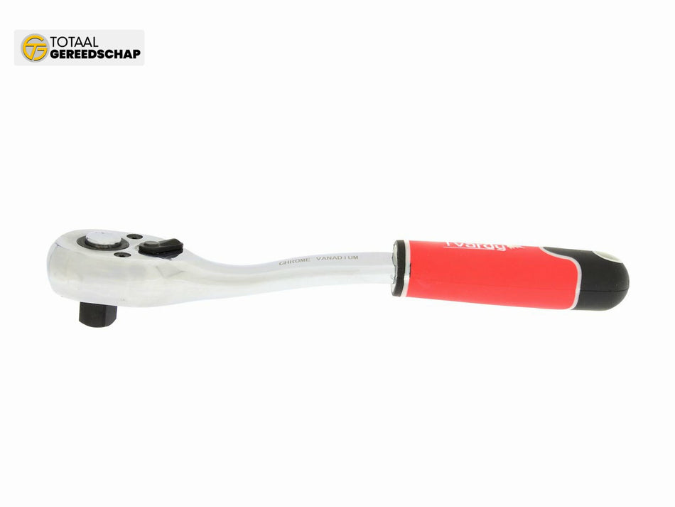 TVARDY Mechanics Tools Set Polished Chrome 72 pcs 1/2" & 1/4" Drive