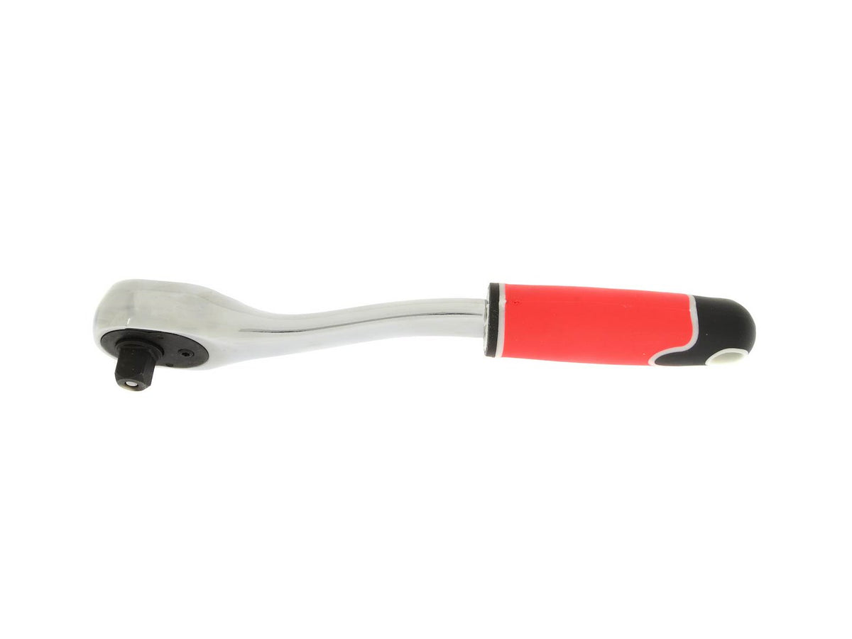 TVARDY Gereedschapsset voor monteurs gepolijst chroom 216 dlg 1/2" 3/8" & 1/4" aandrijving