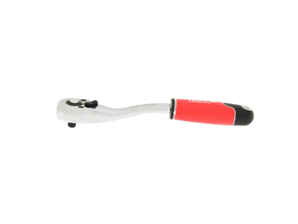 TVARDY Gereedschapsset voor monteurs gepolijst chroom 56 dlg 1/4" aandrijving