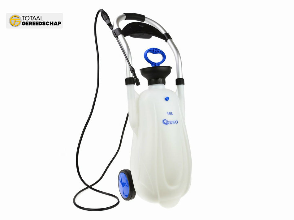16L Garden Sprayer Mobile On Wheels