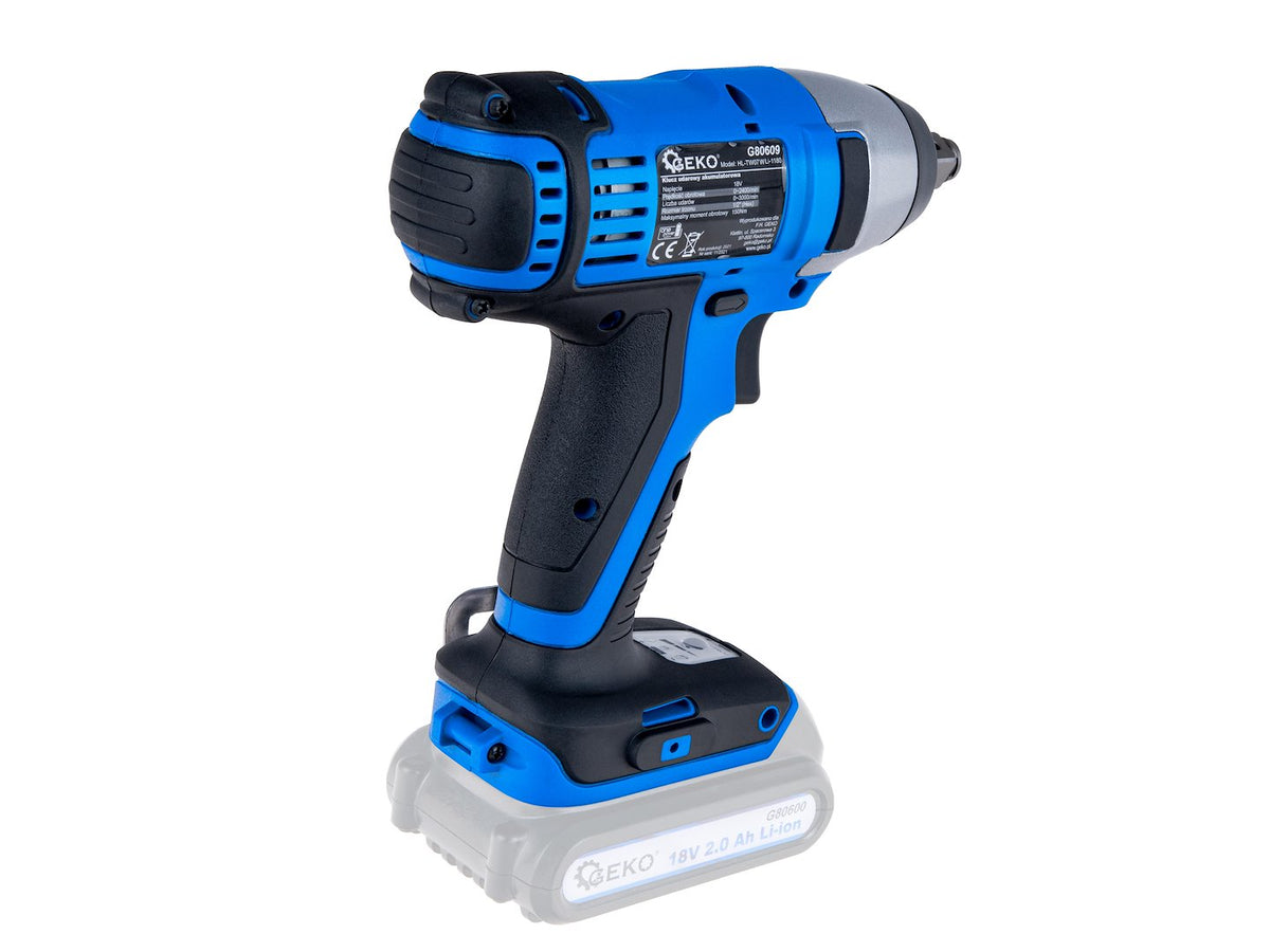 Accu slagmoersleutel 18V Li-ion