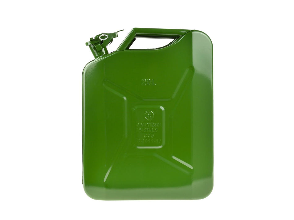 Verticale metalen jerrycan 20L