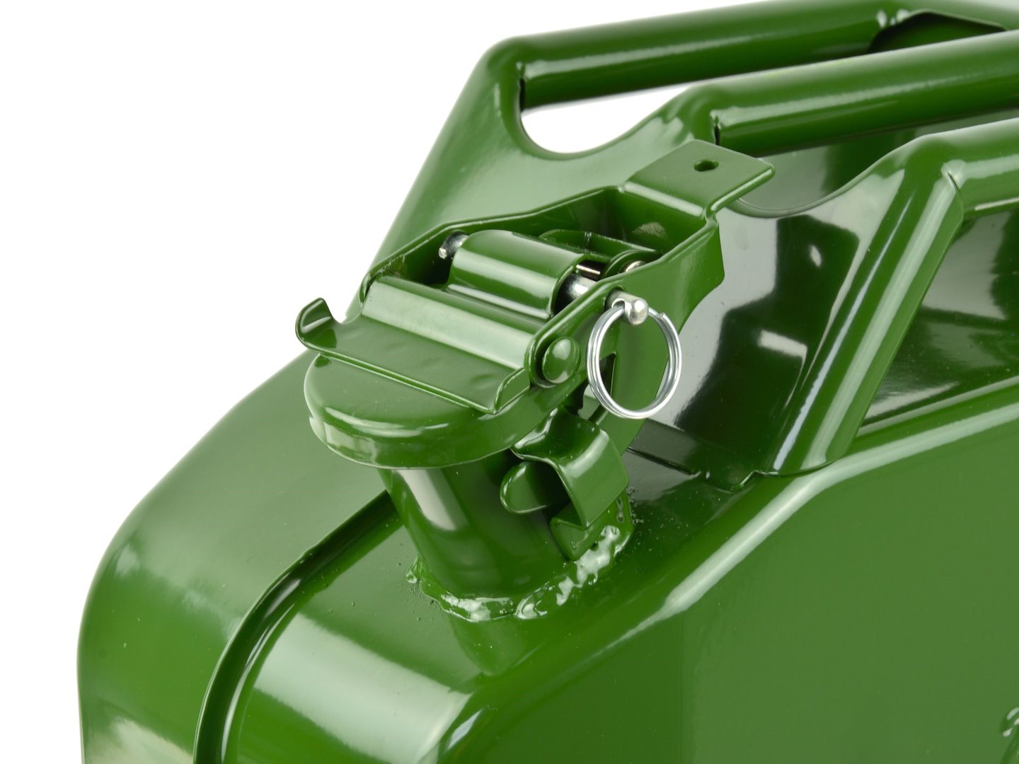 Verticale metalen jerrycan 20L
