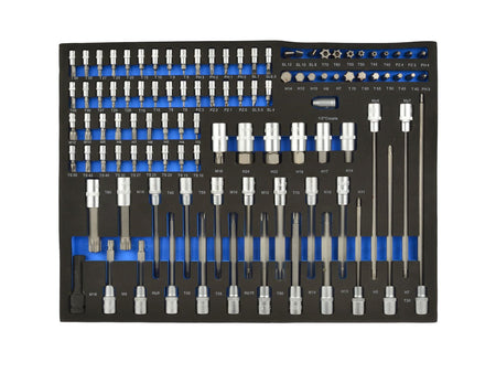 102-delige torx bit- en dopset