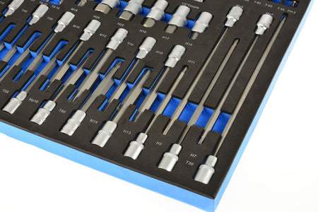 102-delige torx bit- en dopset