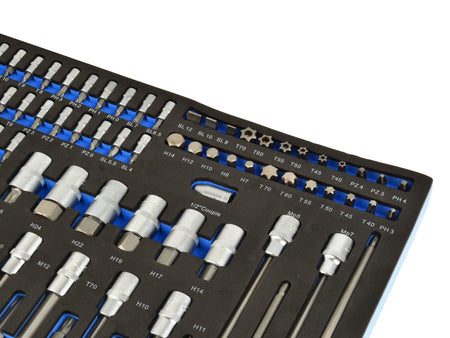 102-delige torx bit- en dopset