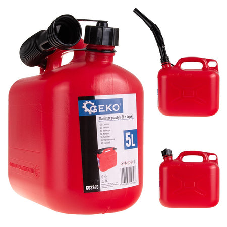 Plastic benzinekan 5L