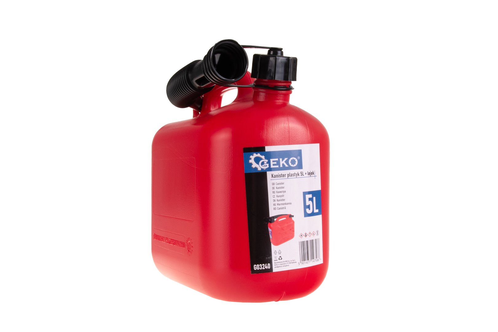 Plastic benzinekan 5L