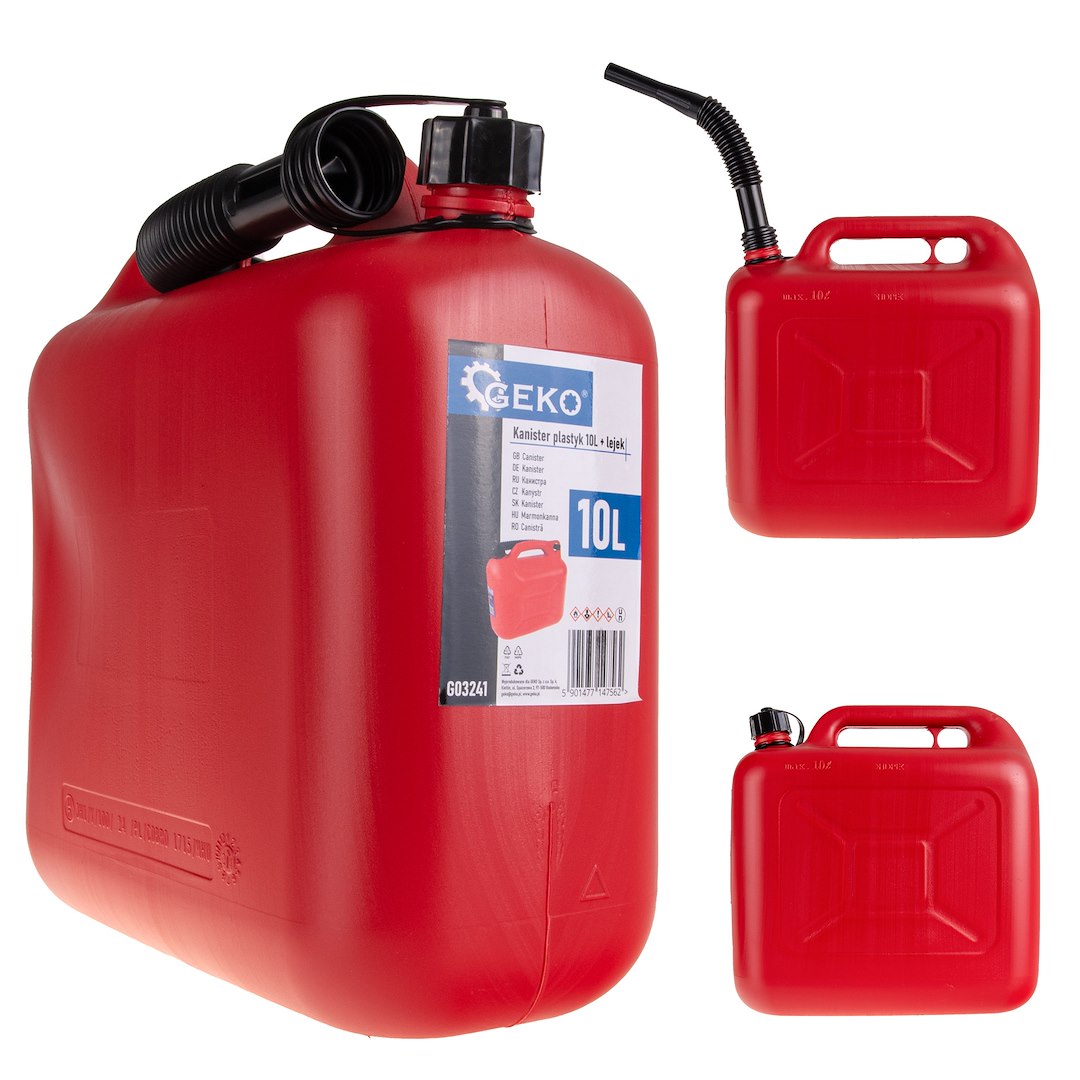 Plastic benzinekan 10L