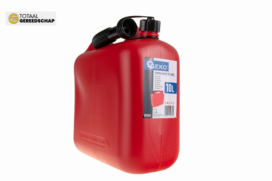 Plastic benzineblik 10L