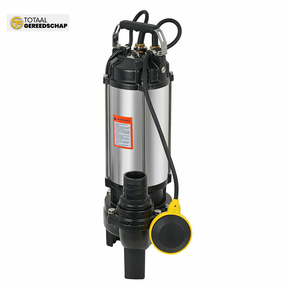 Sewage pump with knife and float switch 1.1KW