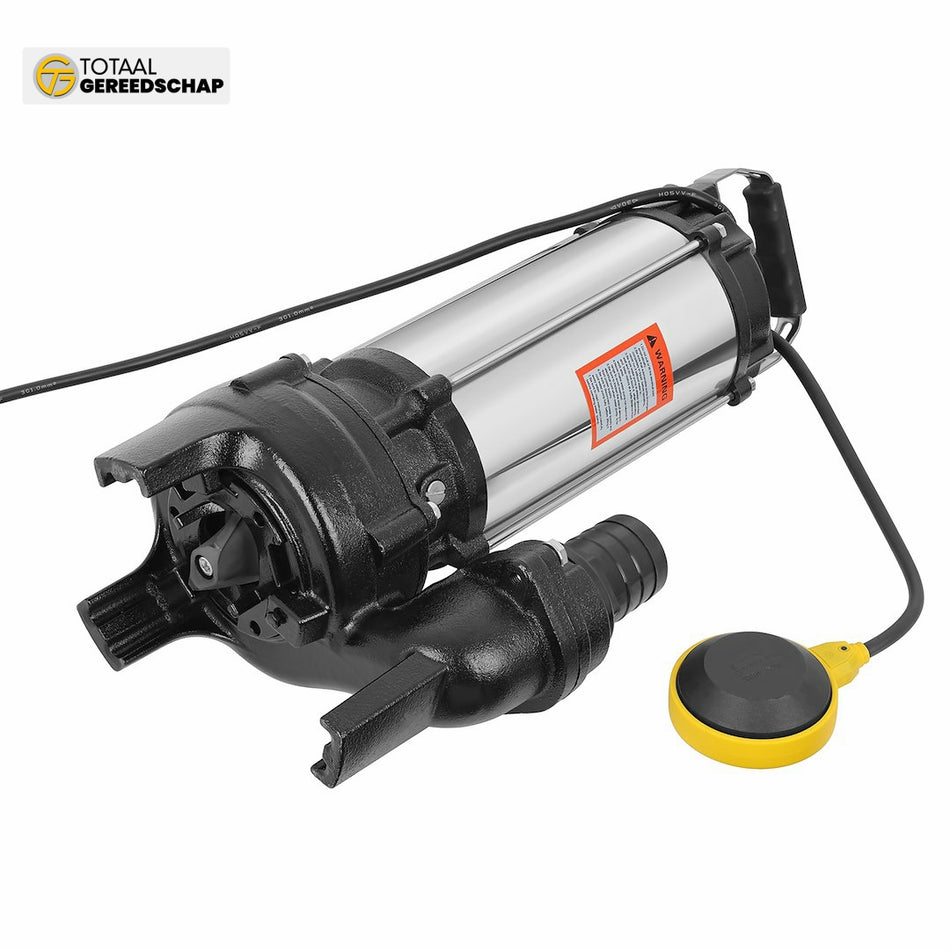 Sewage pump with knife and float switch 1.1KW