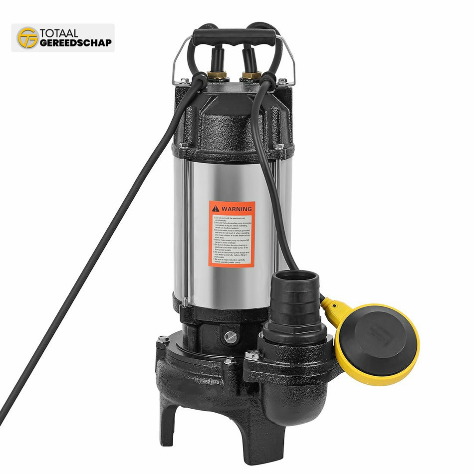 Sewage pump with knife and float switch 1.5KW