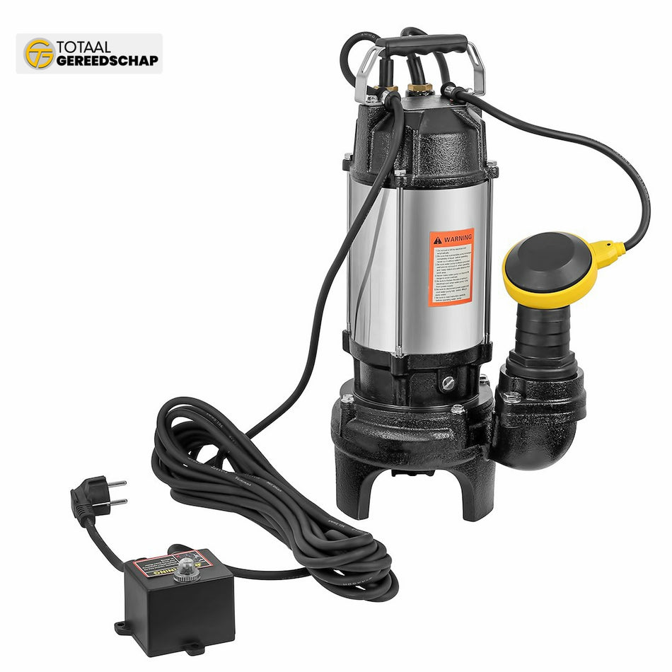 Sewage pump with knife and float switch 1.5KW