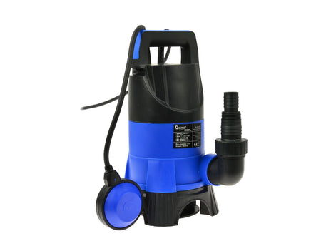 Plastic dompelbare vuilwaterpomp met vlotterschakelaar 400W type 2