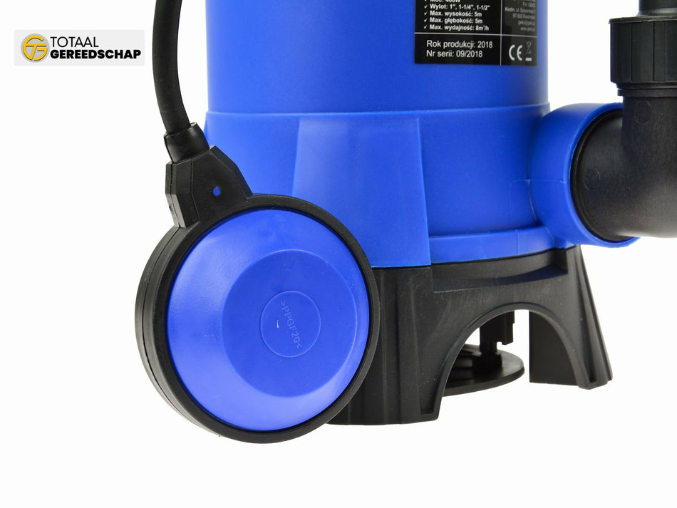 Plastic sumbersible dirty water pump with float switch 400W type 2