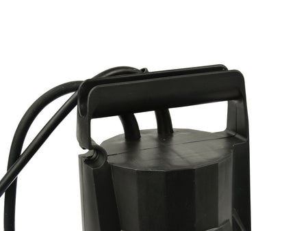 Plastic dompelbare vuilwaterpomp 750W met vlotterschakelaar GROOT