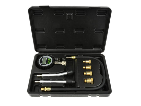 Multifunctionele cilinder-drukmeter met LCD manometer