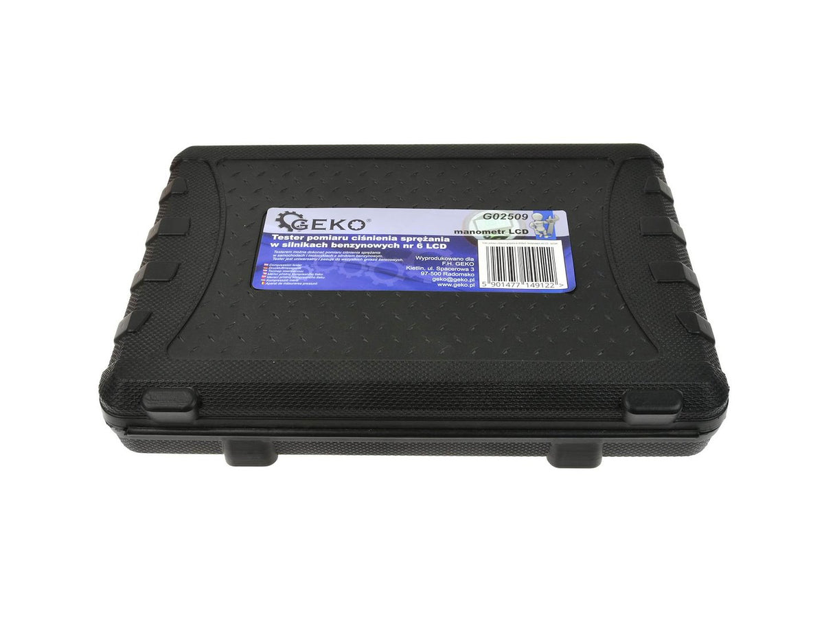 Multifunctionele cilinder-drukmeter met LCD manometer