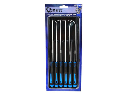 6-delige haak- en pikhaken set 240mm