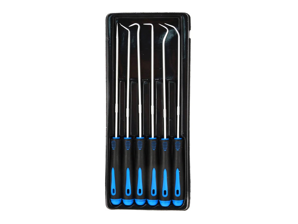 6-delige haak- en pikhaken set 240mm